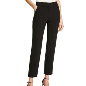 St John Collection Emma Straight Leg Pants Black Size 14